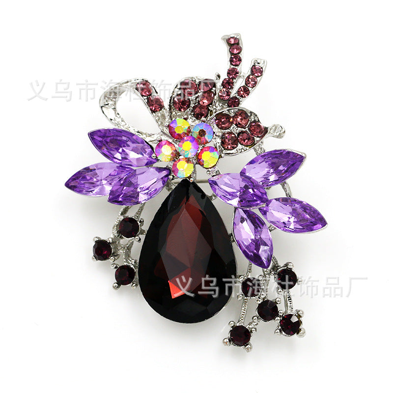 Versatile crystal corsage, alloy