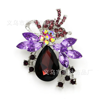 Versatile crystal corsage, alloy