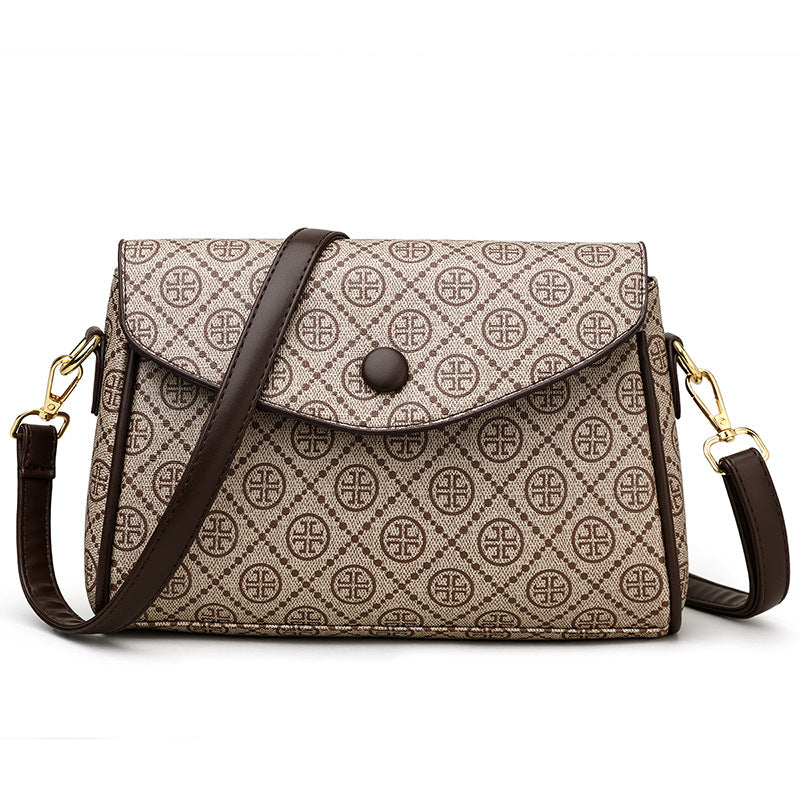 Retro shoulder crossbody small square bag