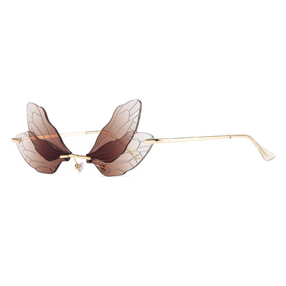 New Dragonfly Frameless Sunglasses