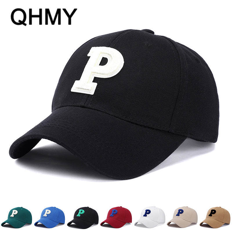 P Logo All-Season Sun Protection Baseball Cap