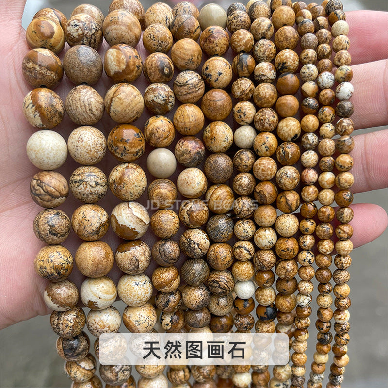 Natural stone loose beads mixed stone work in progress wholesale