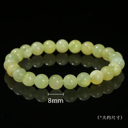 Natural golden grape stone bracelet.