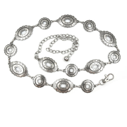 Versatile metal alloy waist chain