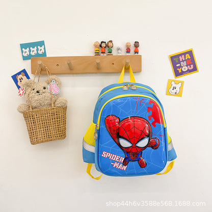 Children's cartoon spiderman backpack