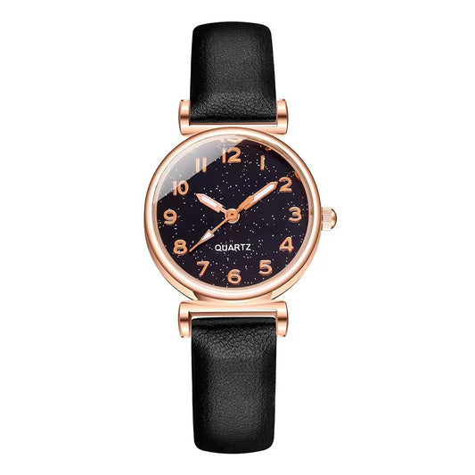 INS Round Dial Digital Women's Watch