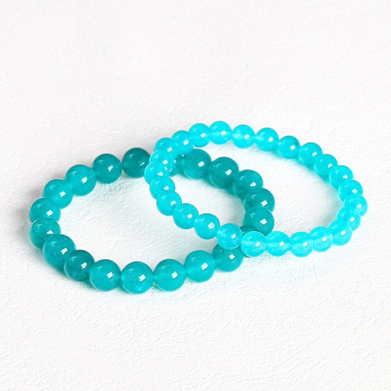 Added color ice Tianhe stone bracelet