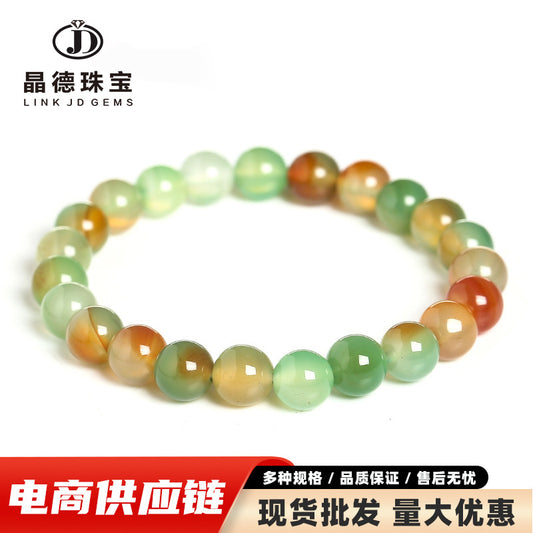 Jingde Jewelry Peacock Agate Bracelet