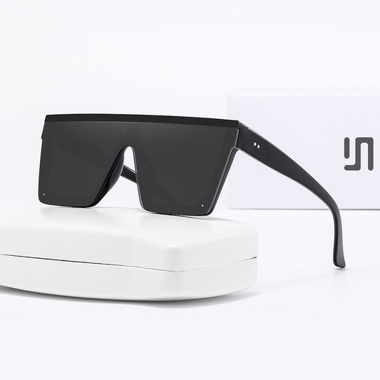 New Integrated Square Sunglasses