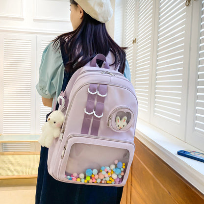 Large capacity student backpack fashion