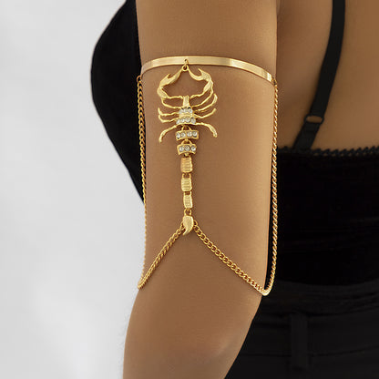 Open Snake Scorpion Bracelet Arm Ring