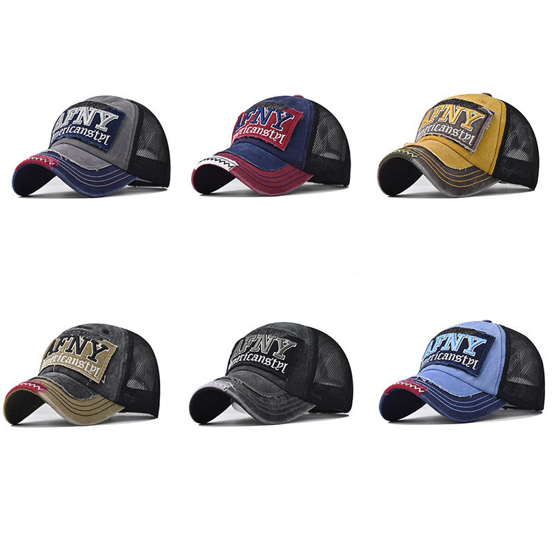 AFNY Embroidered Cotton Baseball Cap