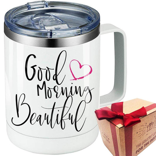 304 stainless steel double layer mug