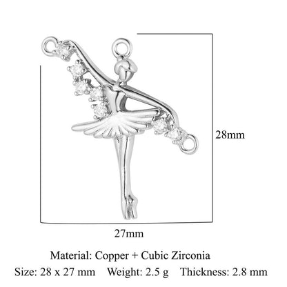 Ballerina Butterfly Tree of Life Copper Zircon Accessories