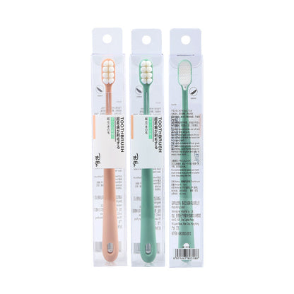 Soft Bristle Toothbrush, 8-Hole Single Pack