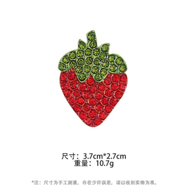 Strawberry Brooch