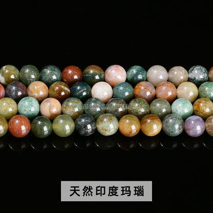 Natural stone loose beads mixed stone work in progress wholesale