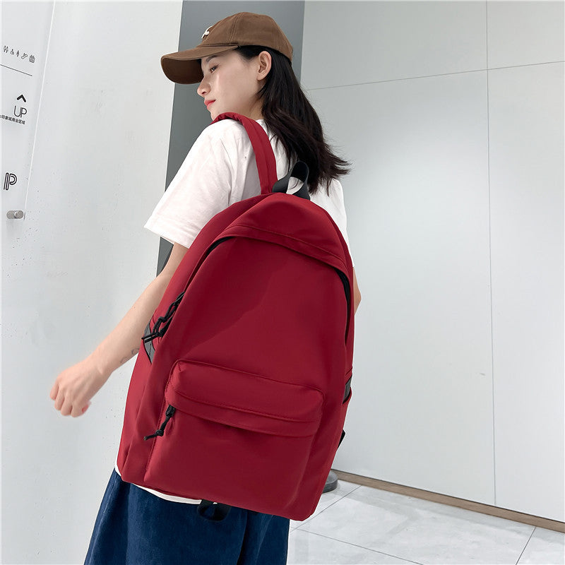 Large capacity ins middle school student schoolbag