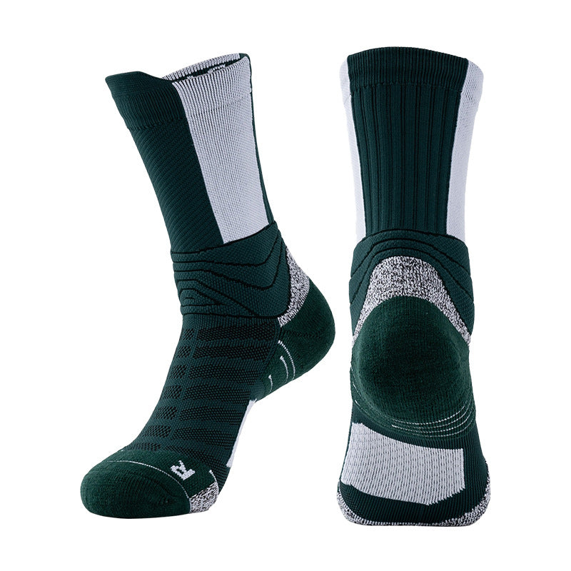 Professional Long Basketball Socks Elite High-Top Towel Bottom Sports Socks