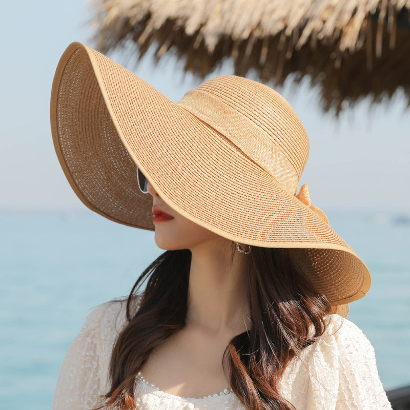 Sombrero de playa popular para el verano Sombrero para el sol con estilo 