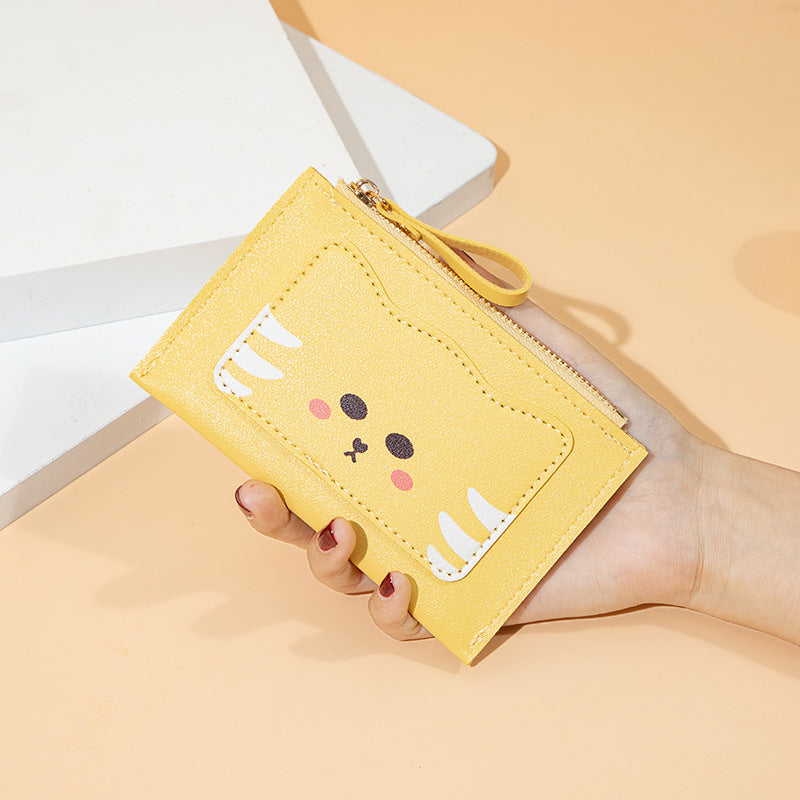 Cartoon cat multi-card card bag