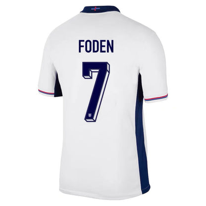 2024 Euro England Home/Away 10 Bellingham Saka Foden Rice Jersey