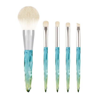 Makeup Brush Set Acrylic Handle Ultra-Soft Fiber