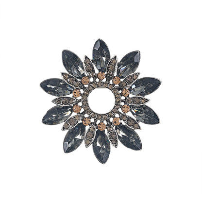 Fashion Crystal Brooch Pin Female