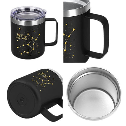 304 stainless steel double layer mug