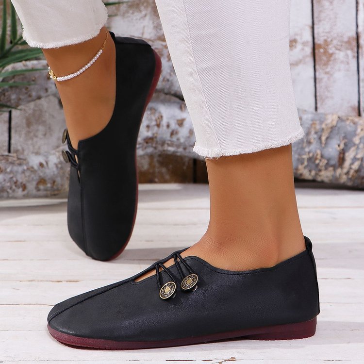 Casual flat comfortable women's shoes