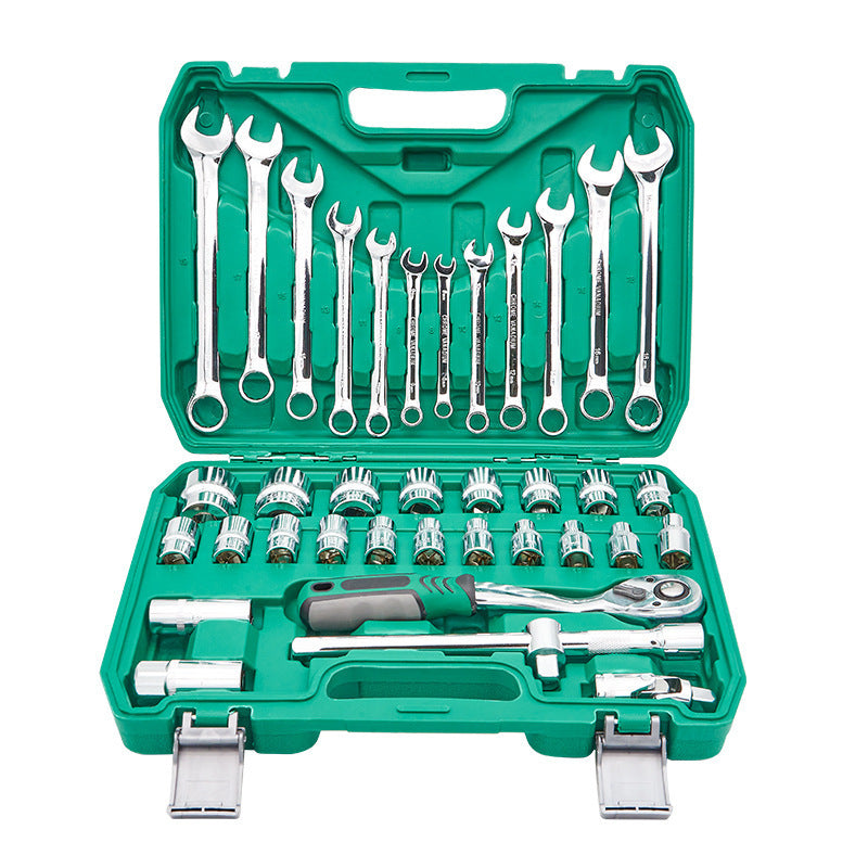 Supply sleeve 37-piece auto repair machine repair tool set