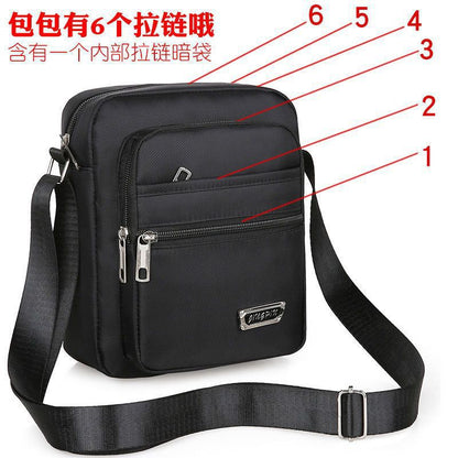 Men's Crossbody Bag Oxford Cloth