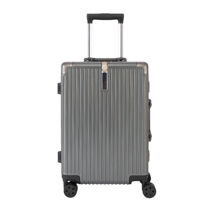 Aluminum frame suitcase is wear-resistant and anti-drop.