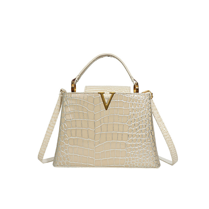 Versatile platinum bag handbag