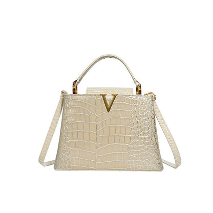 Versatile platinum bag handbag