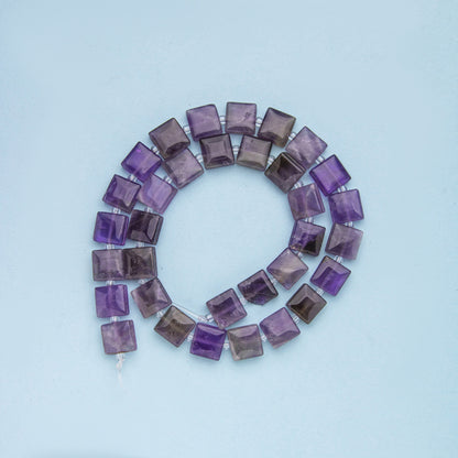 Crystal square shaped beads loose beads