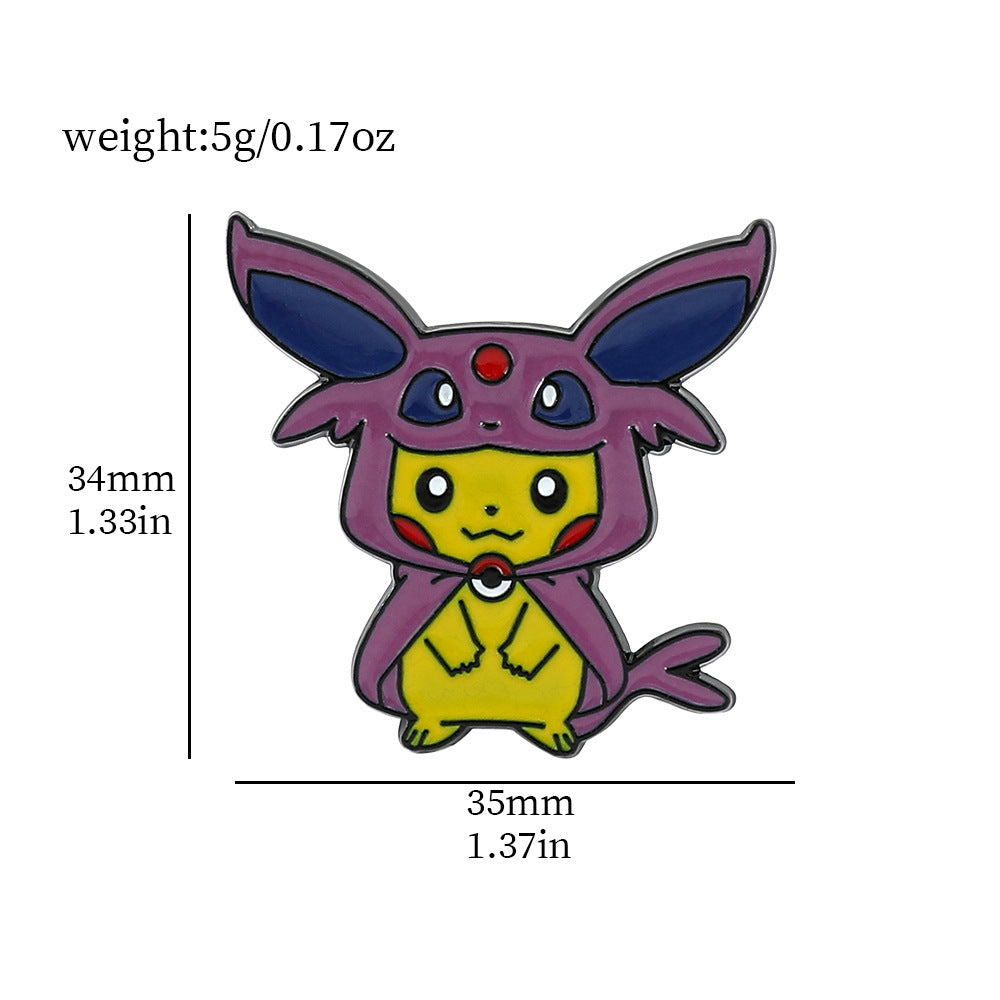 Japanese cartoon Pokémon brooch