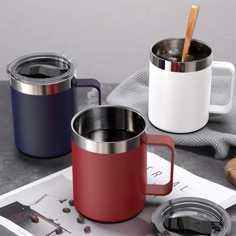 Best-selling 304 stainless steel double-layer thermos cup