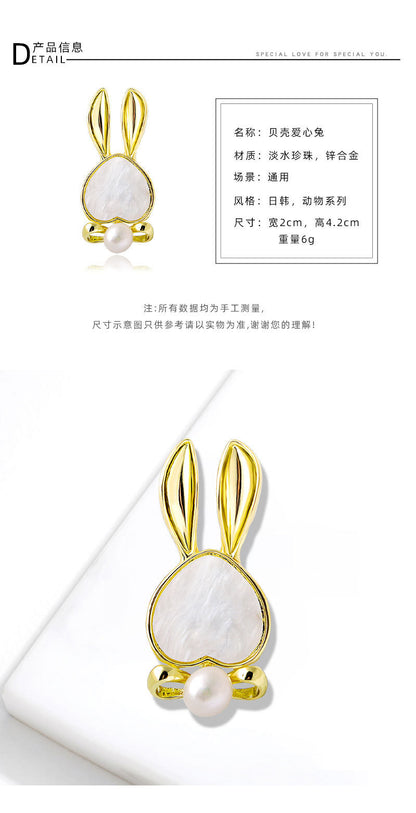 Exquisite Rabbit Brooch