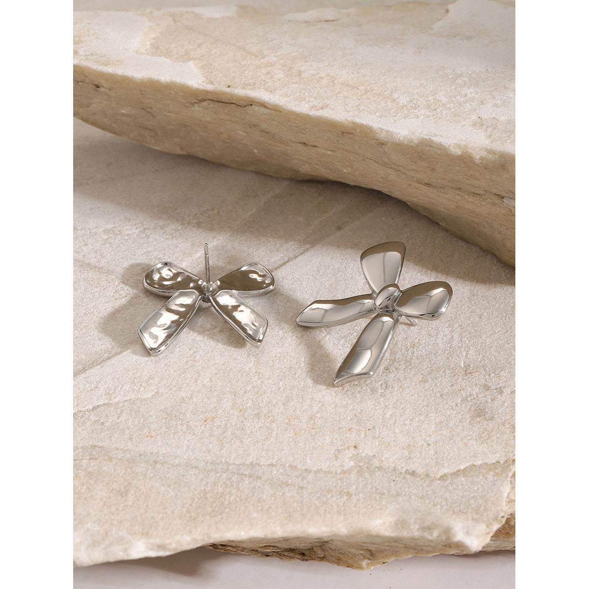 Glossy Bow Earrings