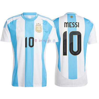 24-25 Copa Am¨¦rica Argentina 10 Messi Lautaro Fan Short Sleeve