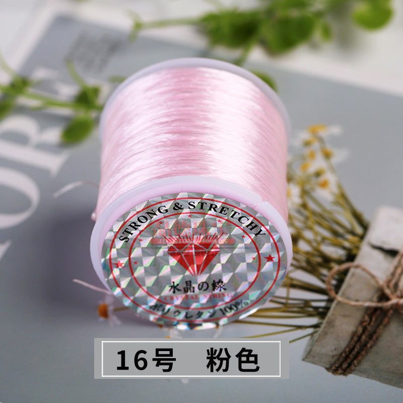 Crystal transparent elastic wire beaded wire wholesale