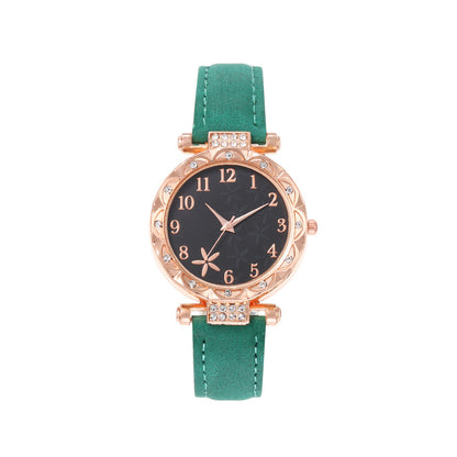 Black Starfish Dial Women's Watch