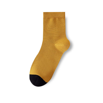 Cotton Breathable Anti-Odor Men's Mid-Calf Socks