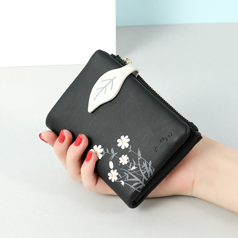 Little daisy print wallet