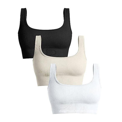 Seamless Yoga Vest U-bra