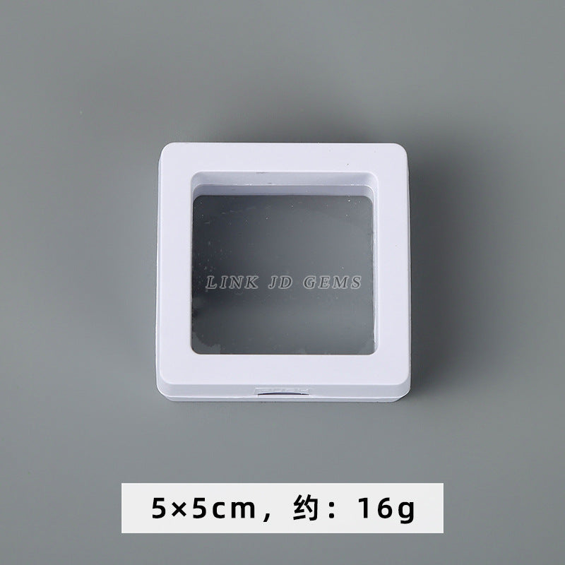 PE white transparent film suspended display packaging box