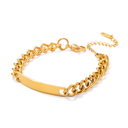 European and American style Cuban chain bracelet