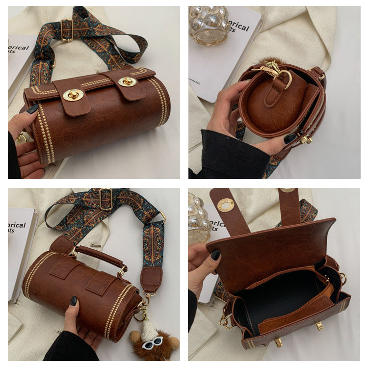 Bag female niche retro