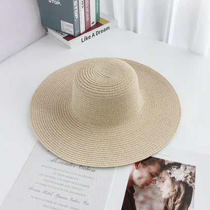 40cm Round-Brim Sun Hat DIY Hat Blank